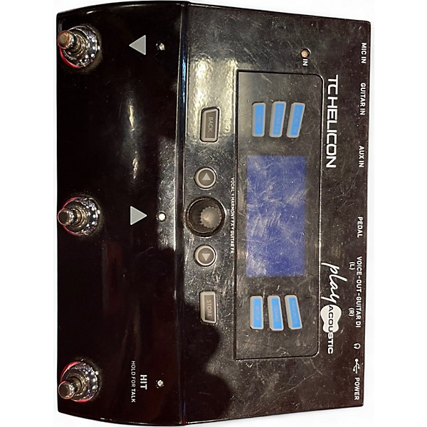 Used TC Helicon PLAY ACOUSTIC Effect Processor