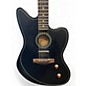 Used Fender ACOUSTASONIC STANDARD JAZZMASTER Black Acoustic Electric Guitar