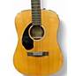 Used Fender CD60S Dreadnought LH Natural Acoustic Guitar