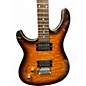 Used Peavey exp limited series LH Tiger Eye Solid Body Electric Guitar