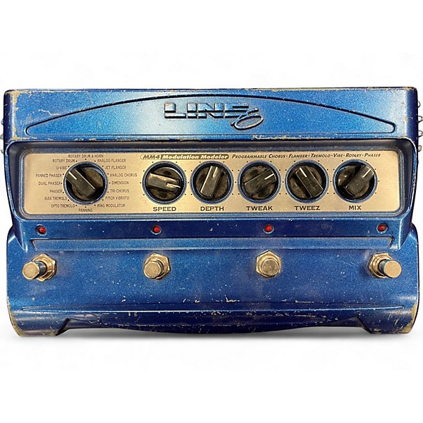Used Line 6 MM4 Modulation Modeler Effect Pedal
