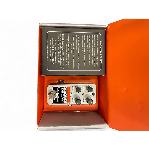 Used Electro-Harmonix Pico Attack Decay Tape Reverse Simulator Pedal