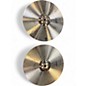 Used Paiste 14in 502 BRONZE HI HAT PAIR Cymbal thumbnail