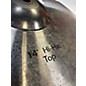 Used Paiste 14in 502 BRONZE HI HAT PAIR Cymbal