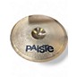 Used Paiste 18in 502 BRONZE CRASH RIDE Cymbal