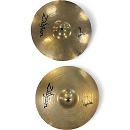 Used Zildjian 14in A Custom Hi Hat Pair Cymbal