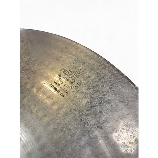 Used Zildjian 14in A Custom Hi Hat Pair Cymbal