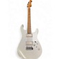 Used Harley Benton Fusion II HH Metallic Silver Solid Body Electric Guitar thumbnail