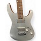 Used Harley Benton Fusion II HH Metallic Silver Solid Body Electric Guitar
