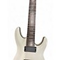 Used Schecter Guitar Research Demon 7 String Vintage White Solid Body Electric Guitar