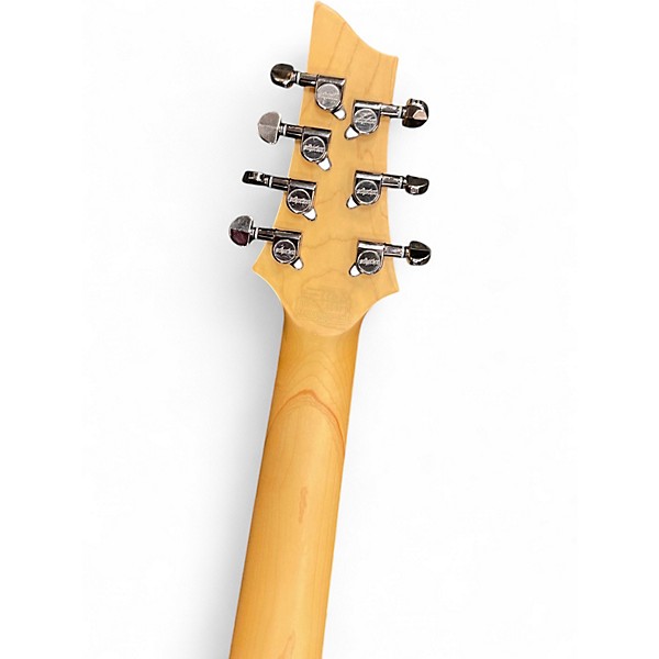 Used Schecter Guitar Research Demon 7 String Vintage White Solid Body Electric Guitar