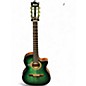 Used Ibanez ga35fm Green Classical Acoustic Electric Guitar thumbnail