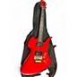 Used 1989 B.C. Rich Mocking Bird Transparent Red Acoustic Guitar thumbnail