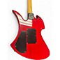 Used 1989 B.C. Rich Mocking Bird Transparent Red Acoustic Guitar
