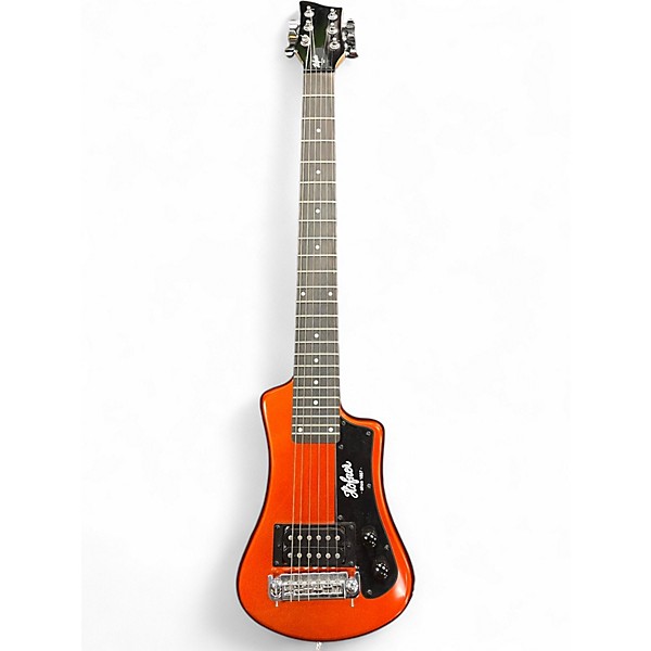 Used Hofner Contemporary Shorty Orange Electric Guitar