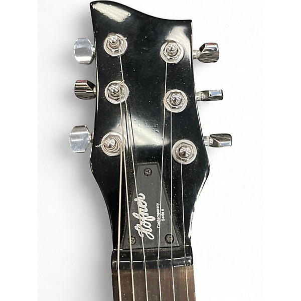 Used Hofner Contemporary Shorty Orange Electric Guitar
