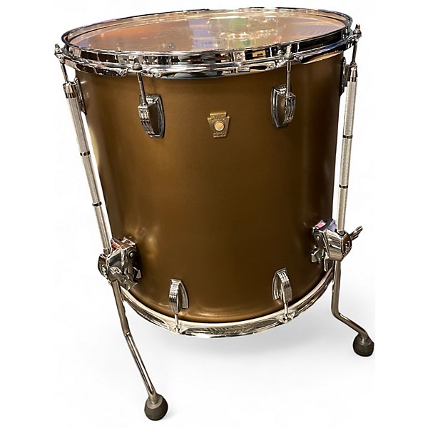 Used Ludwig 5 Piece Classic Maple vingate bronze mist Drum Kit