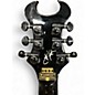 Used Schecter Guitar Research Synyster Gates Signature Custom Left Handed Black with Silver Pinstripes Electric Guitar