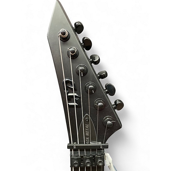 Used ESP LTD BLACK METAL ARROW Black Solid Body Electric Guitar