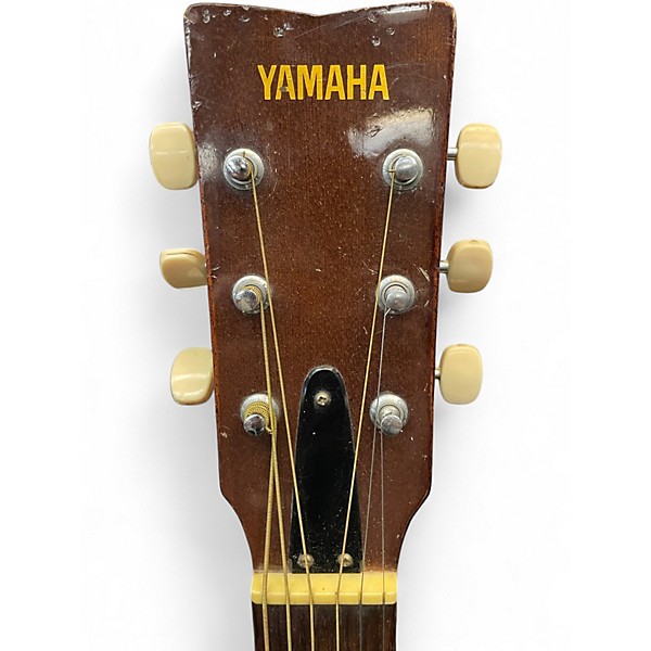 Used Yamaha FG75 Natural Acoustic Guitar