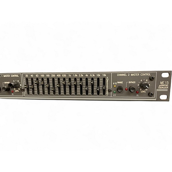 Used RANE ME15 Dual 15 Band Equalizer