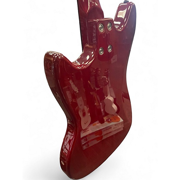 Used Eastwood warren ellis 6 Worn Cherry Solid Body Electric Guitar