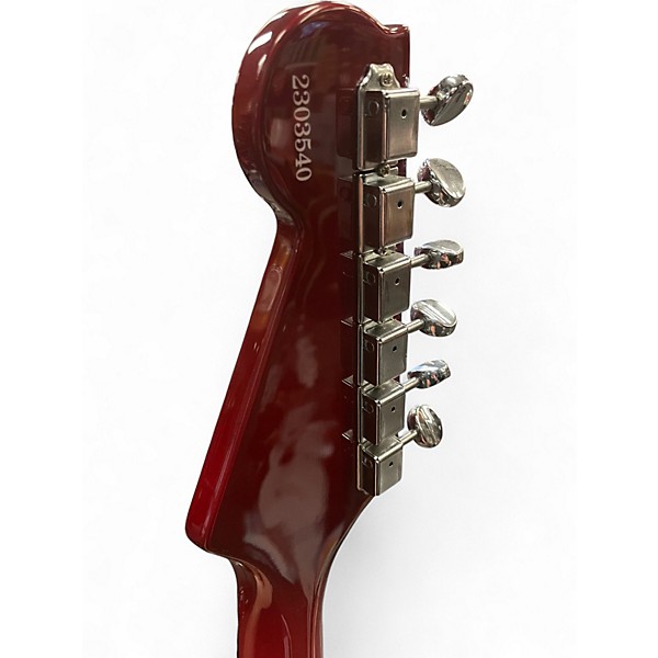 Used Eastwood warren ellis 6 Worn Cherry Solid Body Electric Guitar