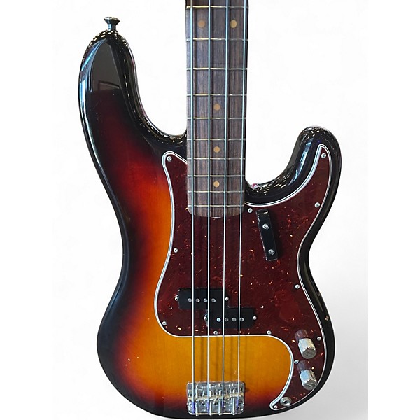 Used 2018 Fender American Original 60s Precision Bass 3 Color Sunburst Electric Bass Guitar