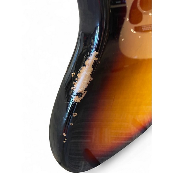 Used 2018 Fender American Original 60s Precision Bass 3 Color Sunburst Electric Bass Guitar