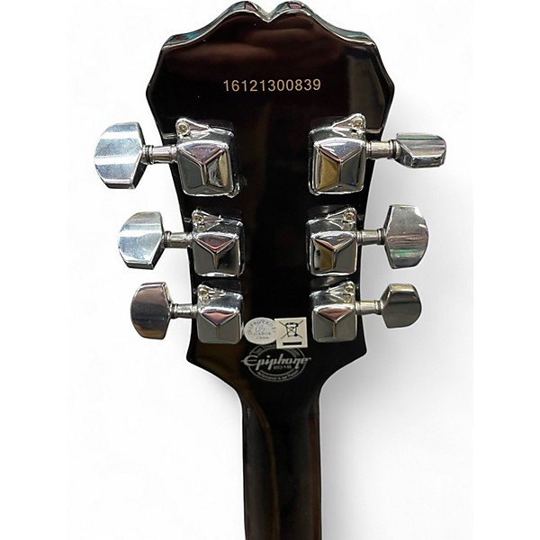 Used Epiphone Les Paul Special II Trans Black Solid Body Electric Guitar