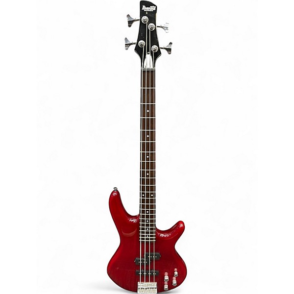 Used Ibanez GSR200 Red Electric Bass Guitar