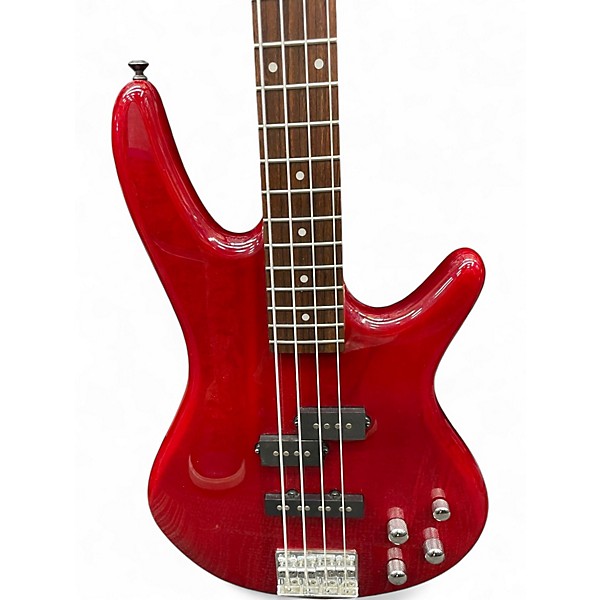 Used Ibanez GSR200 Red Electric Bass Guitar