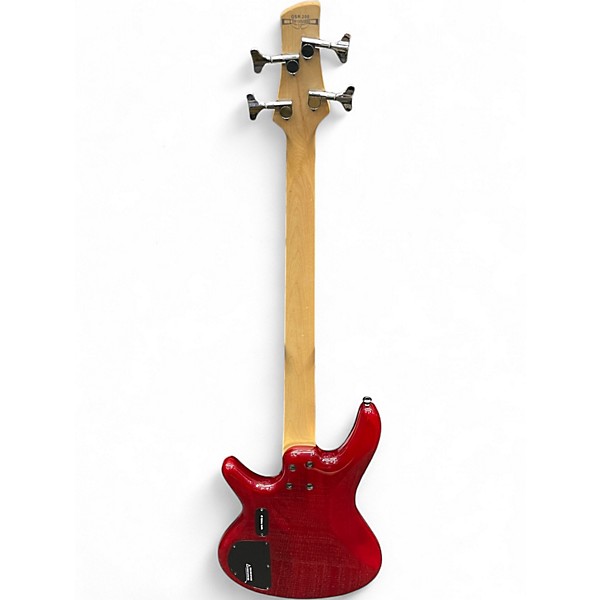 Used Ibanez GSR200 Red Electric Bass Guitar