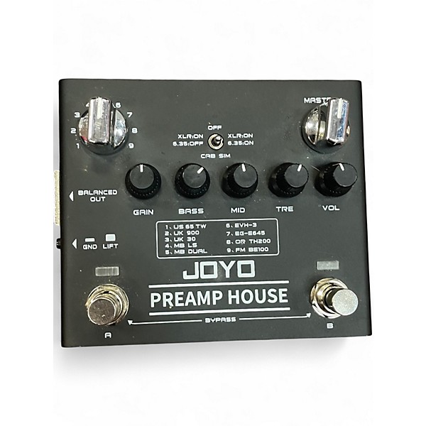 Used Joyo Preamp House Effect Processor