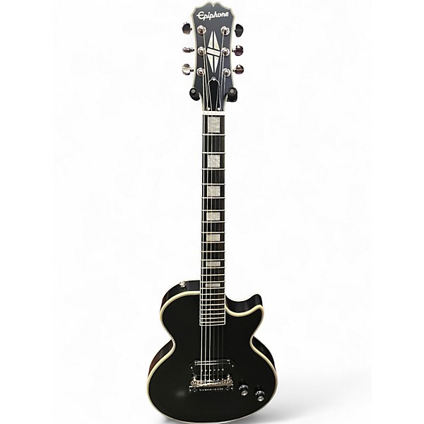 Used Epiphone JARED JAMES NICHOLS LES PAUL CUSTOM BLUES POWER Black Solid Body Electric Guitar