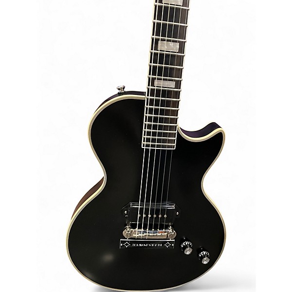 Used Epiphone JARED JAMES NICHOLS LES PAUL CUSTOM BLUES POWER Black Solid Body Electric Guitar