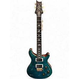 Used PRS Custom 24 Carroll Blue Solid Body Electric Guitar