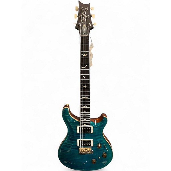 Used PRS Custom 24 Carroll Blue Solid Body Electric Guitar