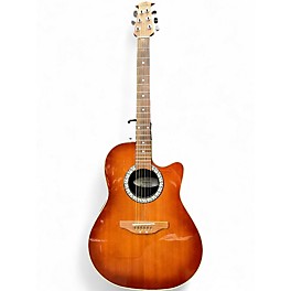 Used Ovation Celebrity CC026 Tobacco Burst Acoustic Electric Guitar
