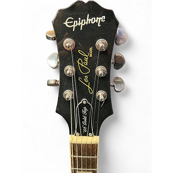 Used Epiphone 56 GOLD TOP Gold Top Solid Body Electric Guitar