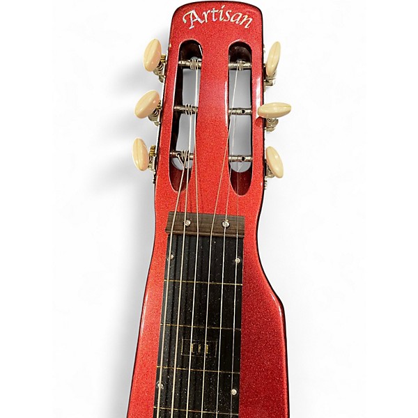 Used Artisan EA Candy Apple Red Lap Steel