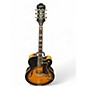 Used Epiphone Broadway Vintage Sunburst Hollow Body Electric Guitar thumbnail