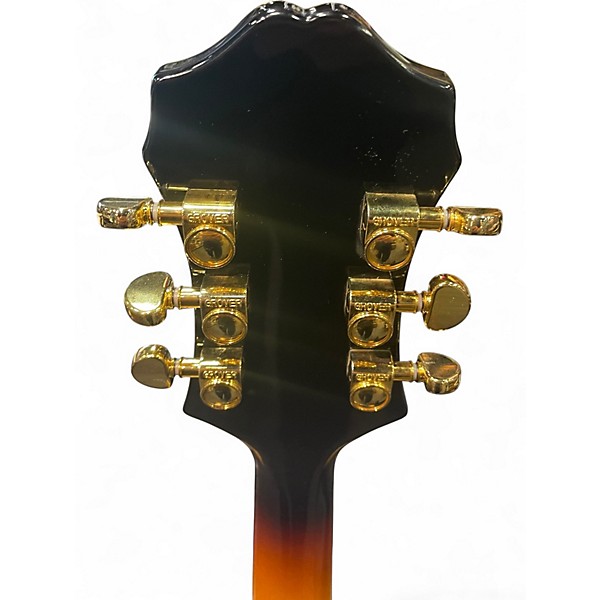 Used Epiphone Broadway Vintage Sunburst Hollow Body Electric Guitar