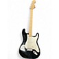 Used Starcaster by Fender Stratocaster Black Solid Body Electric Guitar thumbnail