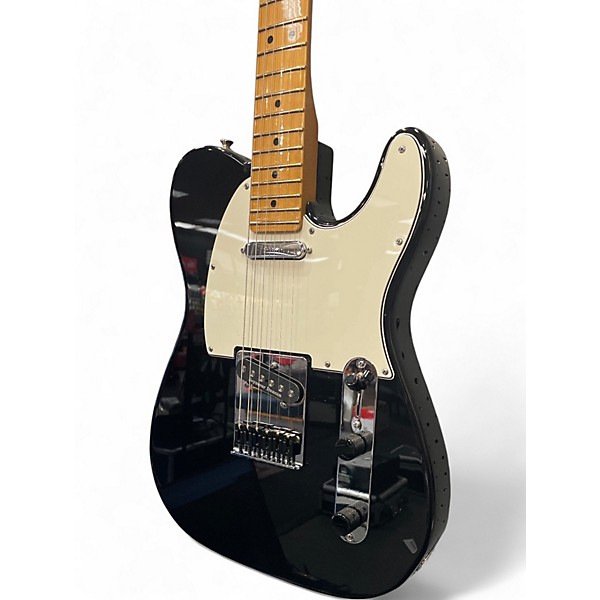 Used Fender Player II Telecaster Black Solid Body Electric Guitar