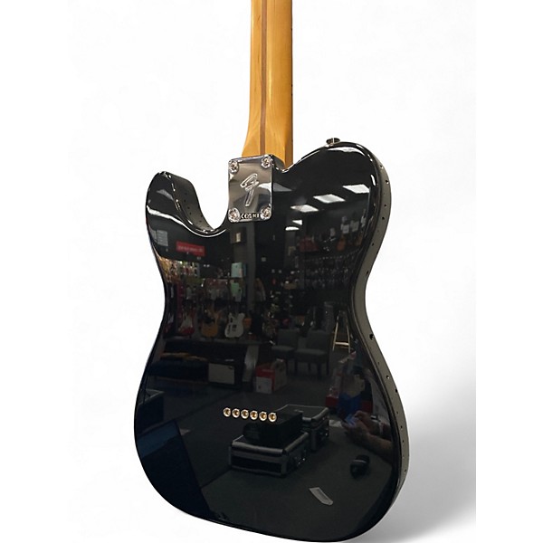 Used Fender Player II Telecaster Black Solid Body Electric Guitar
