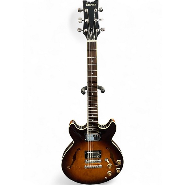 Used Ibanez AM50 Sunburst Hollow Body Electric Guitar