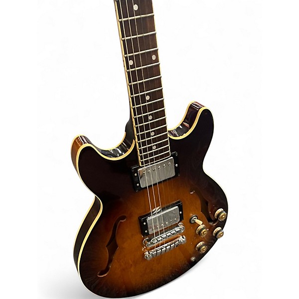 Used Ibanez AM50 Sunburst Hollow Body Electric Guitar