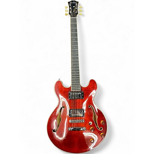 Used Eastman T184MX Cherry Hollow Body Electric Guitar