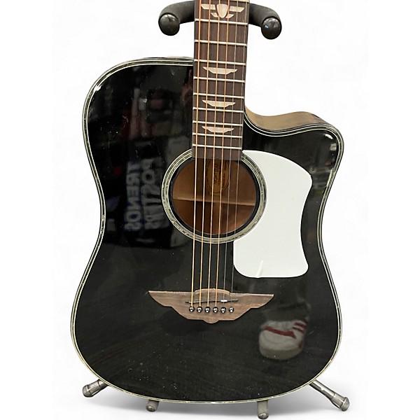 Used Keith Urban Night Star Black Acoustic Guitar